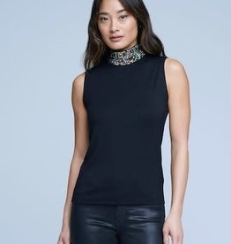 L'AGENCE EMILY EMBELLISHD MOCK NK