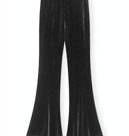 Velvet Jersey Flared Pants