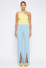 SIMKHAI CHASE TECHNICAL COCKTAIL CREPE SLIT FRONT PANT