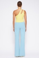 SIMKHAI CHASE TECHNICAL COCKTAIL CREPE SLIT FRONT PANT