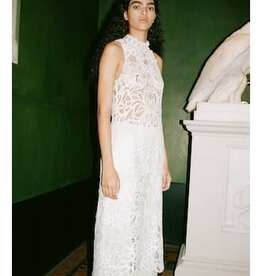 Sea BRANCA BATTENBURG SLVLESS DRESS