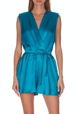 Amanda Uprichard LAMARCA SILK ROMPER