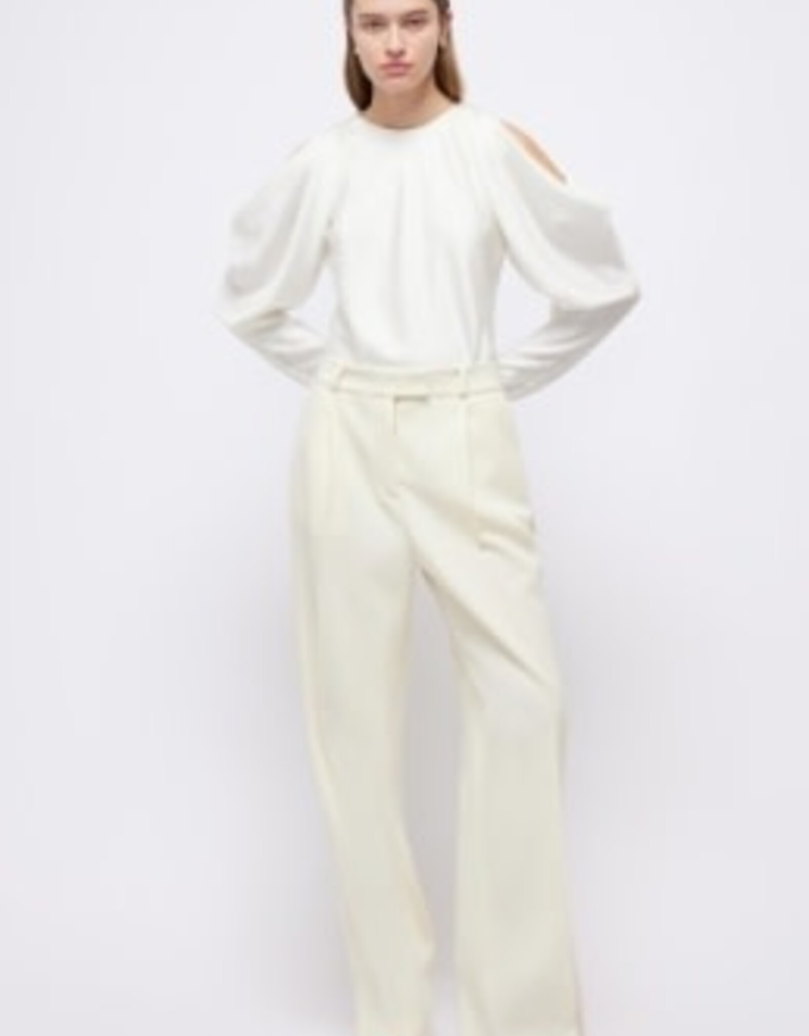SIMKHAI MARISA COLD SHOULDER TOP
