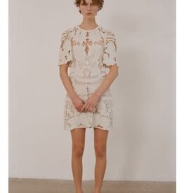 Sea EDITH EMBROIDERY S/SLV DRESS