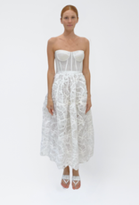 SIMKHAI MIKKO BUSTIER MIDI DRESS