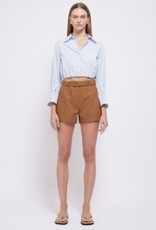 SIMKHAI LOURIE BELTED SHORTS