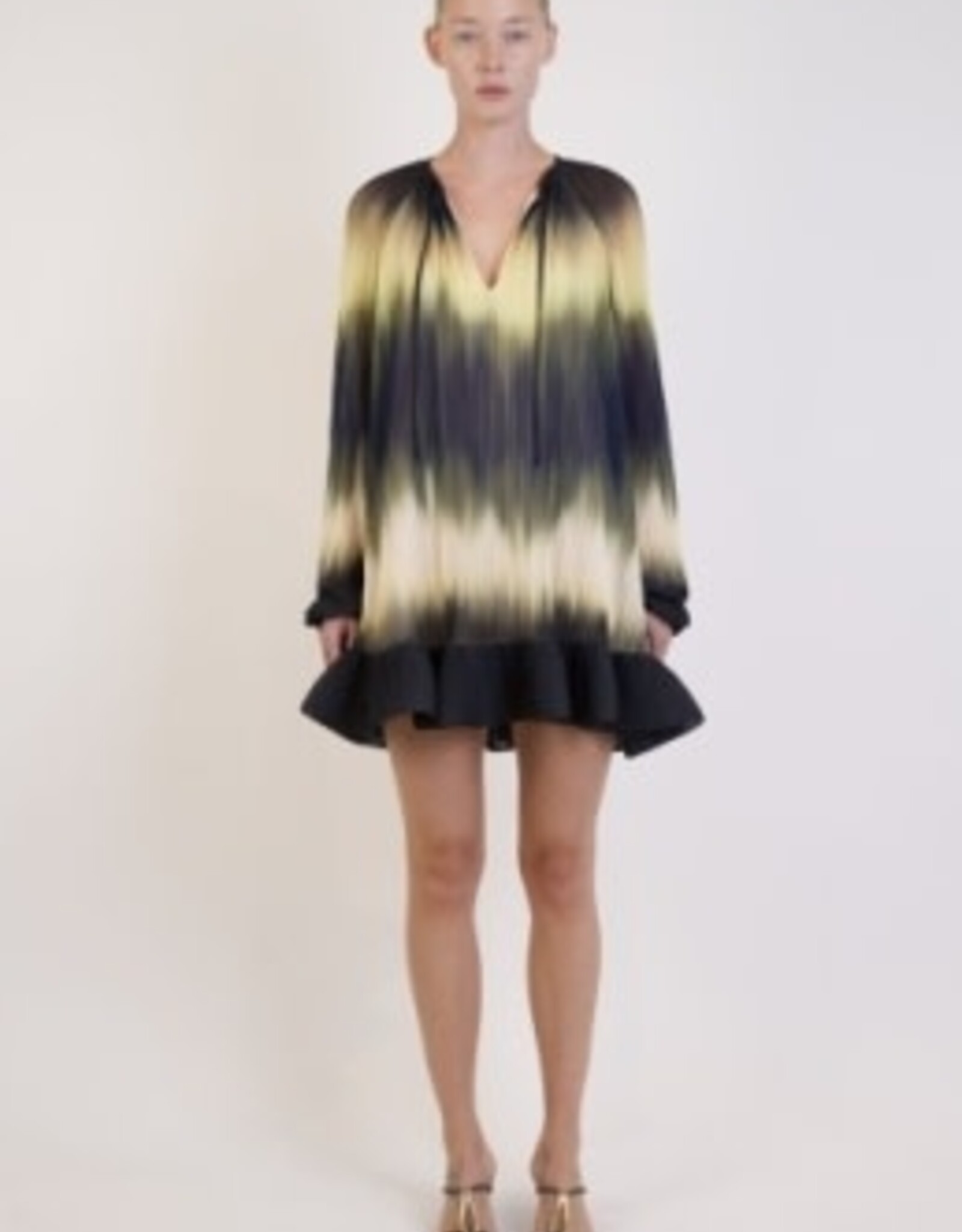 SIMKHAI ADASIA L/S MINI DRESS