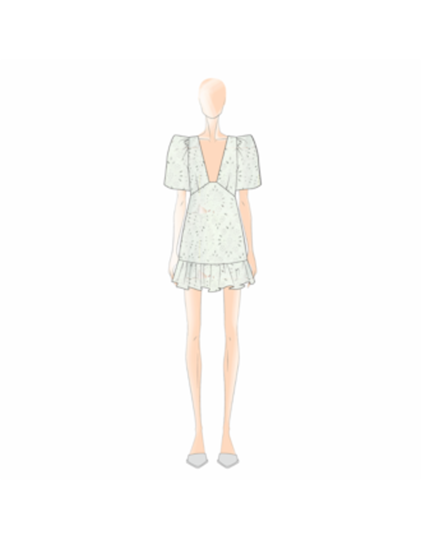 RHODE MARIANA DRESS
