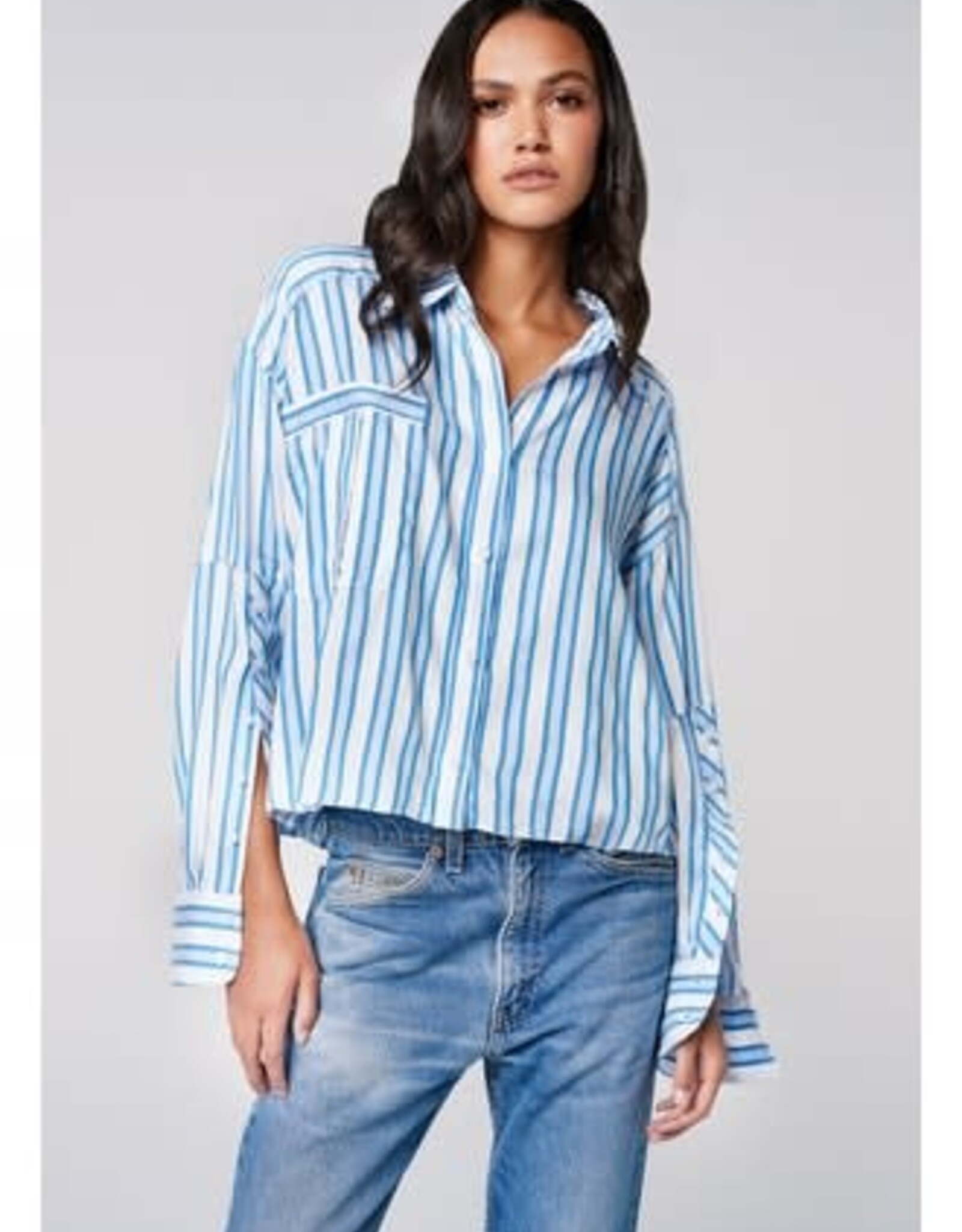 SMYTHE Button Sleeve Shirt