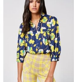 SMYTHE Shirred Pocket Blouse
