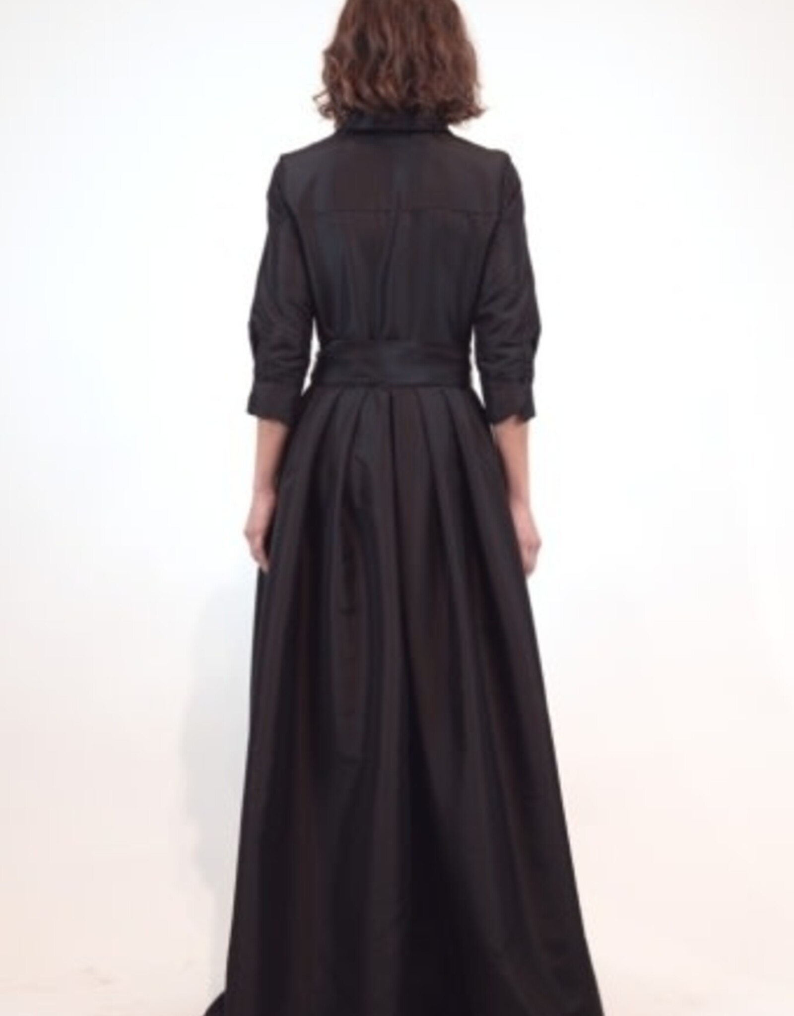 SIMKHAI JULIP S/S BELTED GOWN