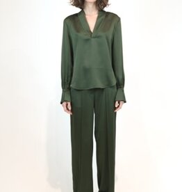 SIMKHAI MAISEY L/S V NECK BLOUSE