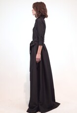 SIMKHAI JULIP S/S BELTED GOWN