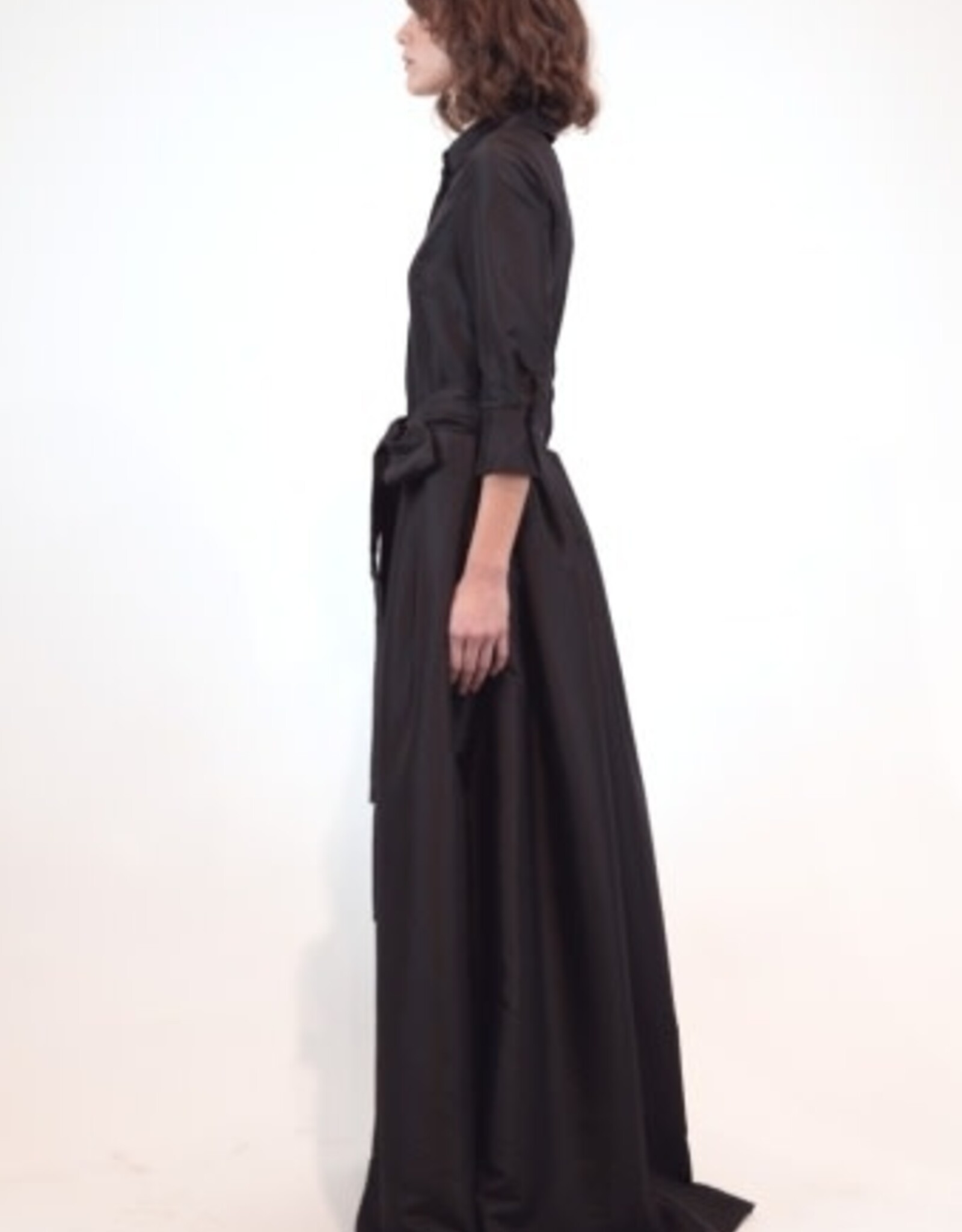 SIMKHAI JULIP S/S BELTED GOWN