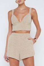 L'AGENCE CASTALIA KNIT BRA TOP