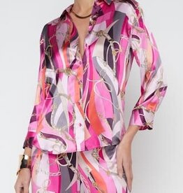 L'AGENCE DANI 3/4 SLEEVE BLOUSE