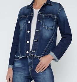 L'AGENCE JANELLE SLIM RAW JACKET