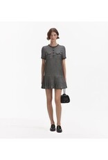Self Portrait METALLIC BOUCLE MINI DRESS