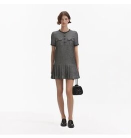 Self Portrait METALLIC BOUCLE MINI DRESS