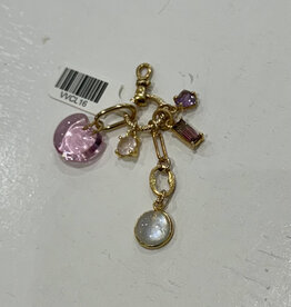 Sennod Jewelry Design VVCL16 -  cluster- pink/lavender/moonstone