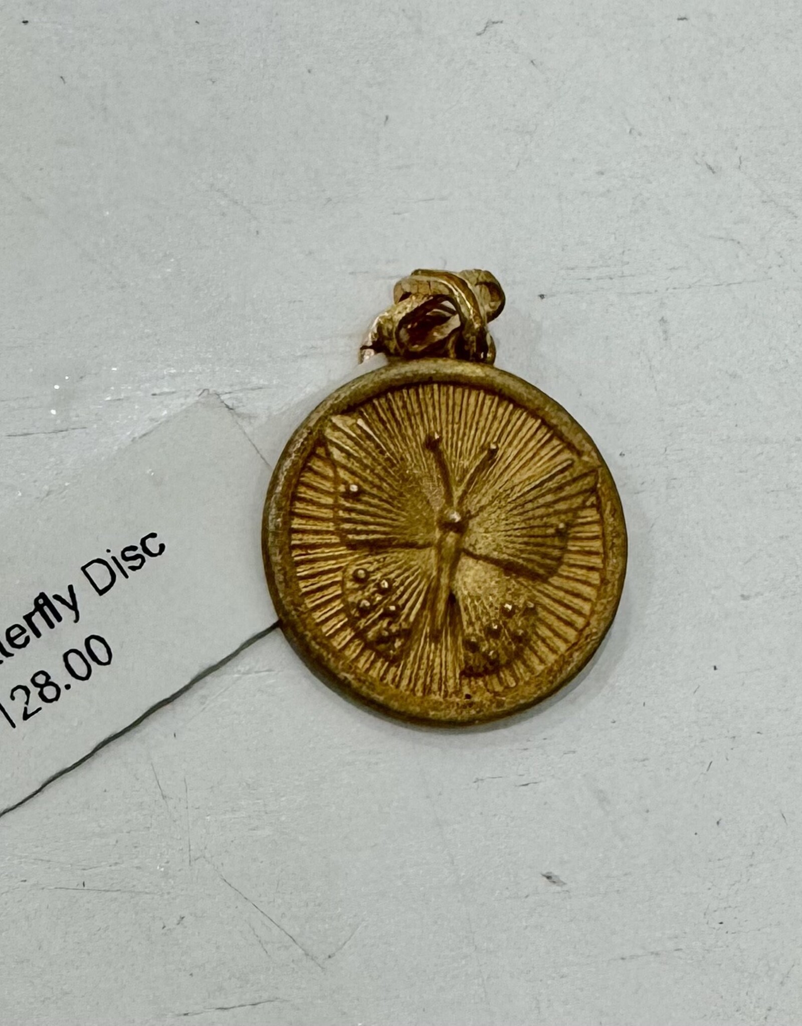 Sennod Jewelry Design VVR228G - Butterfly Disc