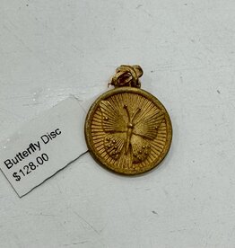 Sennod Jewelry Design VVR228G - Butterfly Disc