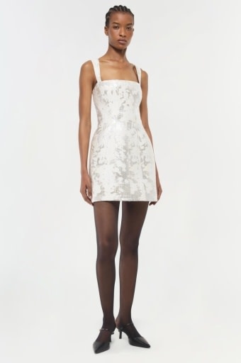 SIMKHAI LYDIA S/L MINI DRESS - Milli