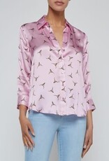 L'AGENCE DANI 3/4 SLEEVE BLOUSE