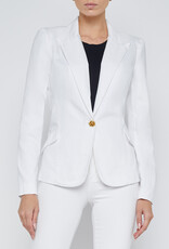 L'AGENCE Baldwin Denim Blazer