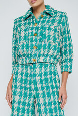 L'AGENCE JIA CROP 3/4 SLV JACKET
