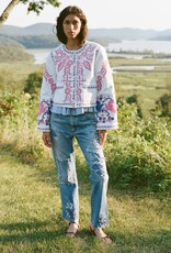 Sea EEVI EMBROIDERED TWILL JACKET
