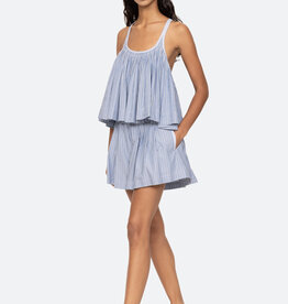 Sea HELMI STRIPED SHIRTING TANK TOP