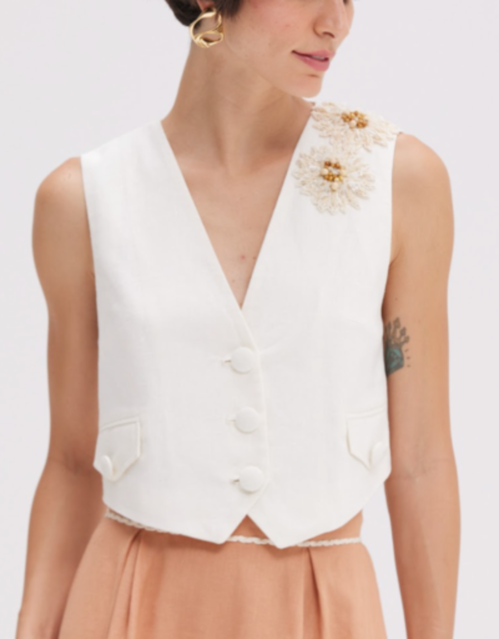 PatBo TROPIC LINEN VEST