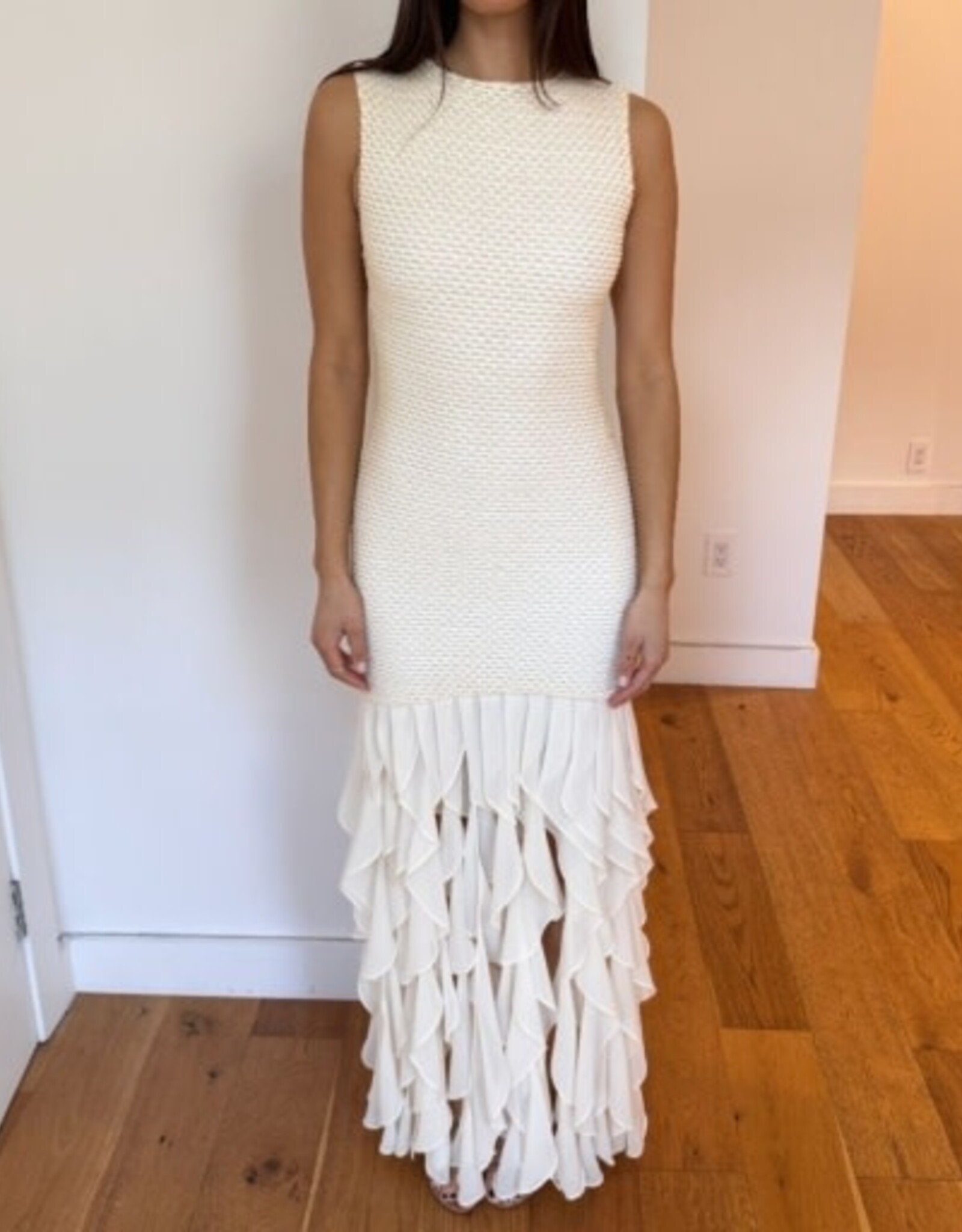 PatBo GAVEA MESH MAXI DRESS