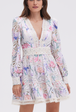 PatBo AMARYLLIS EMBROIDERED MINI DRESS