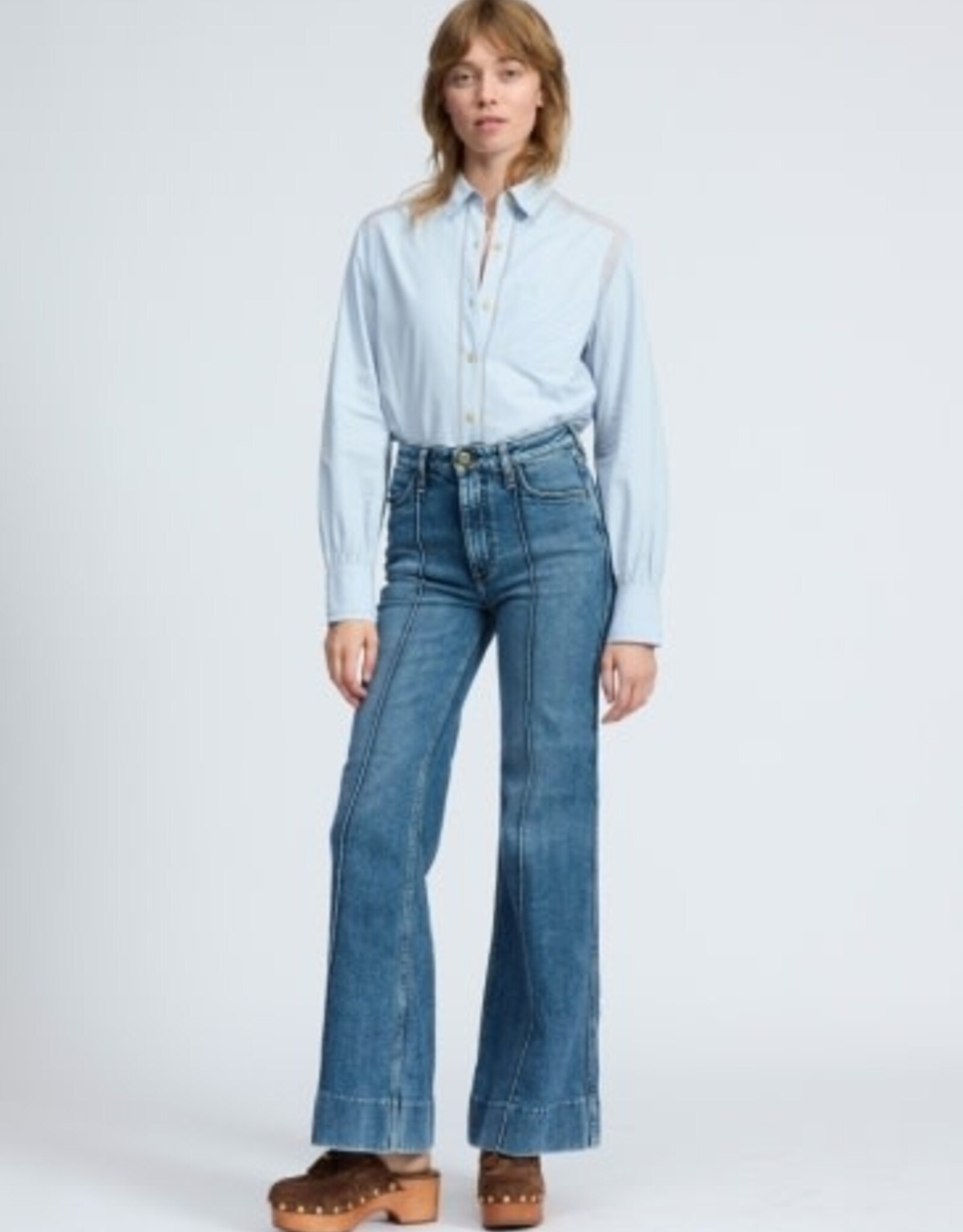 rag & bone skylar high-rise trouser jean