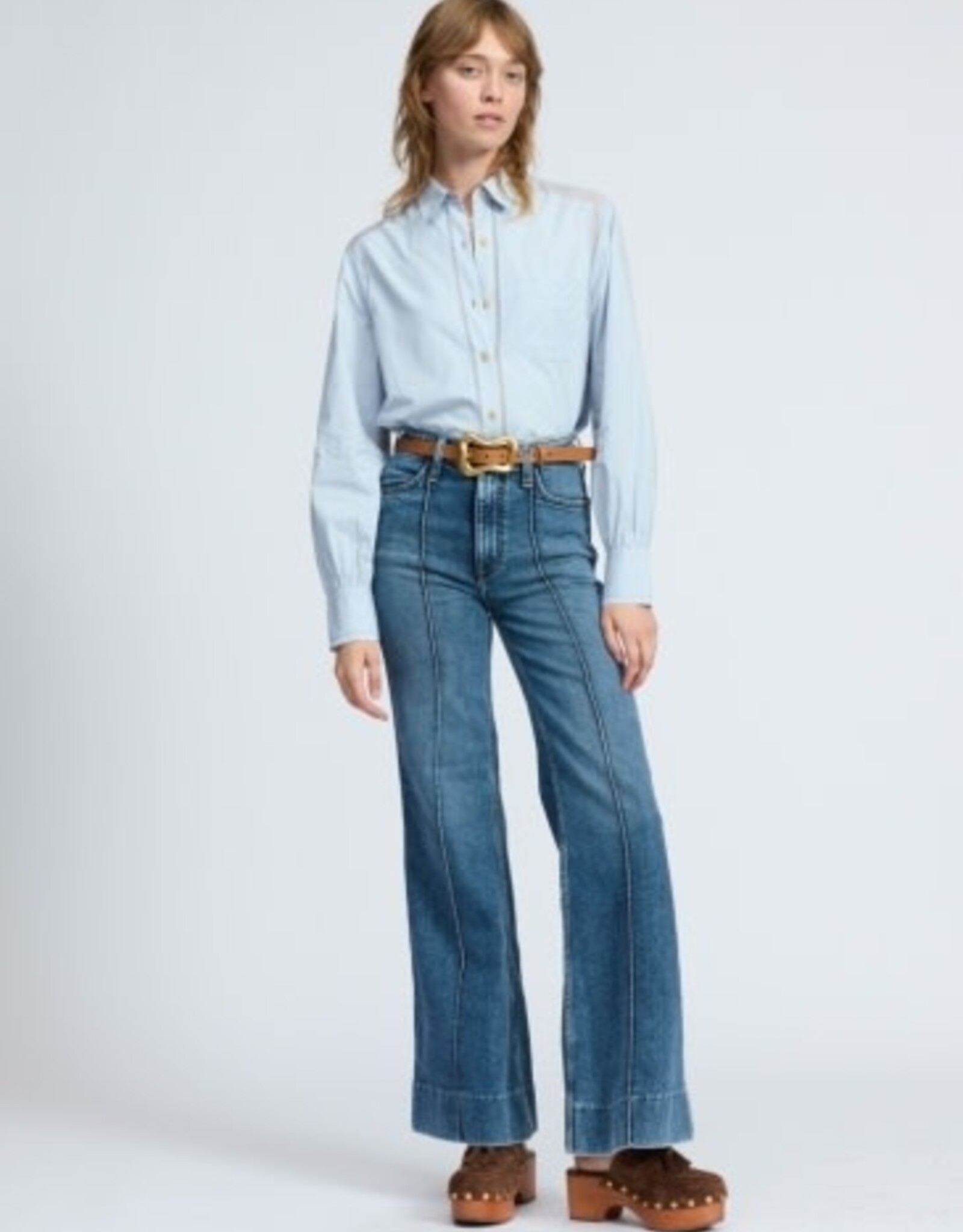 rag & bone skylar high-rise trouser jean