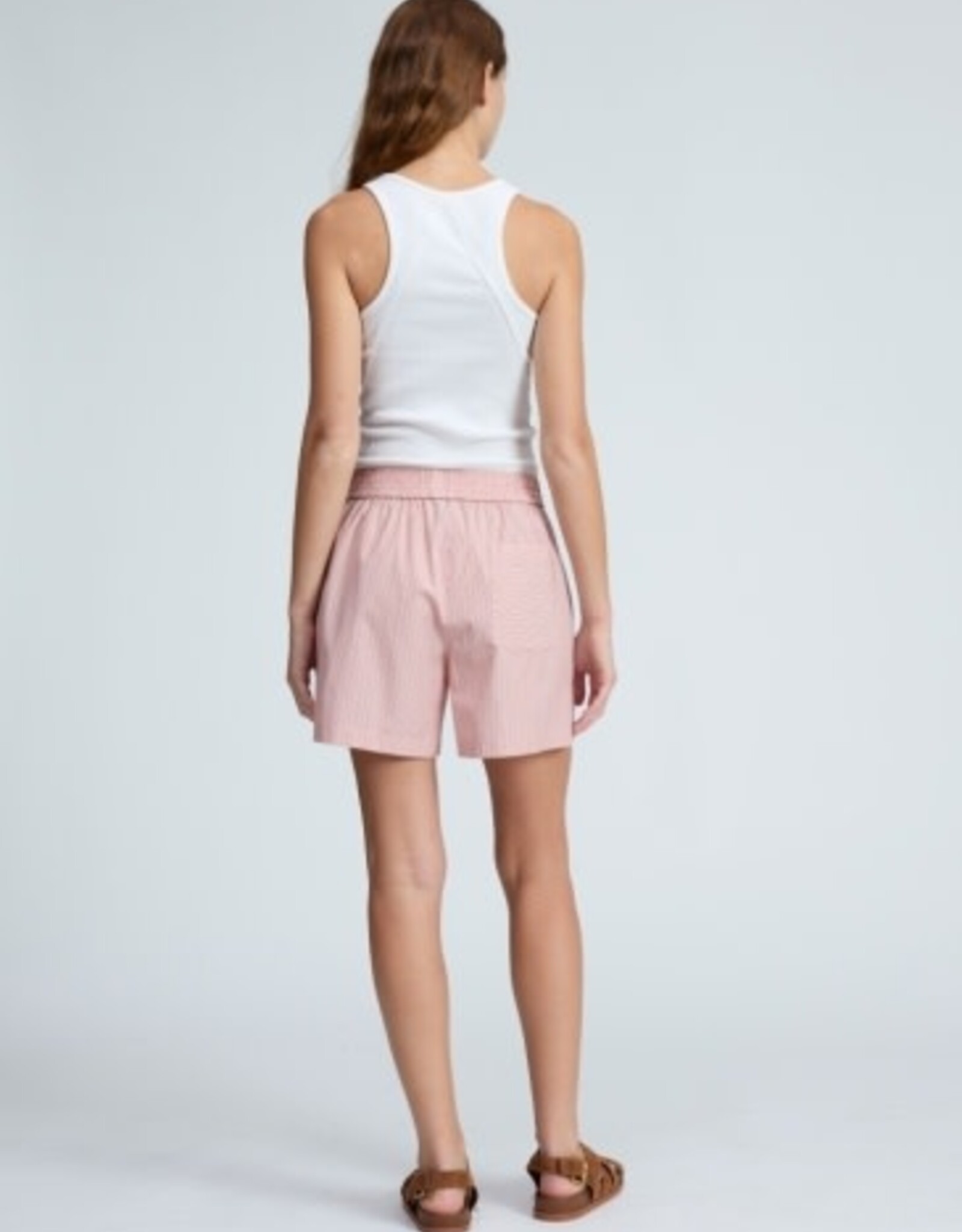 rag & bone emma stripe poplin short