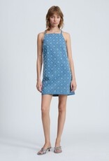 rag & bone gentry embellished denim dress