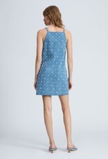 rag & bone gentry embellished denim dress