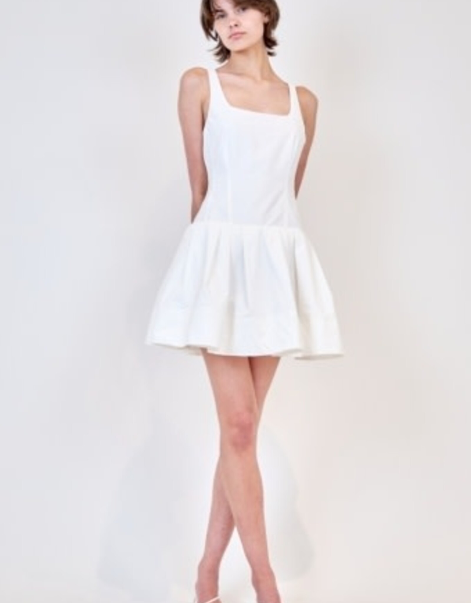 SIMKHAI LUCY S/L MINI DRESS