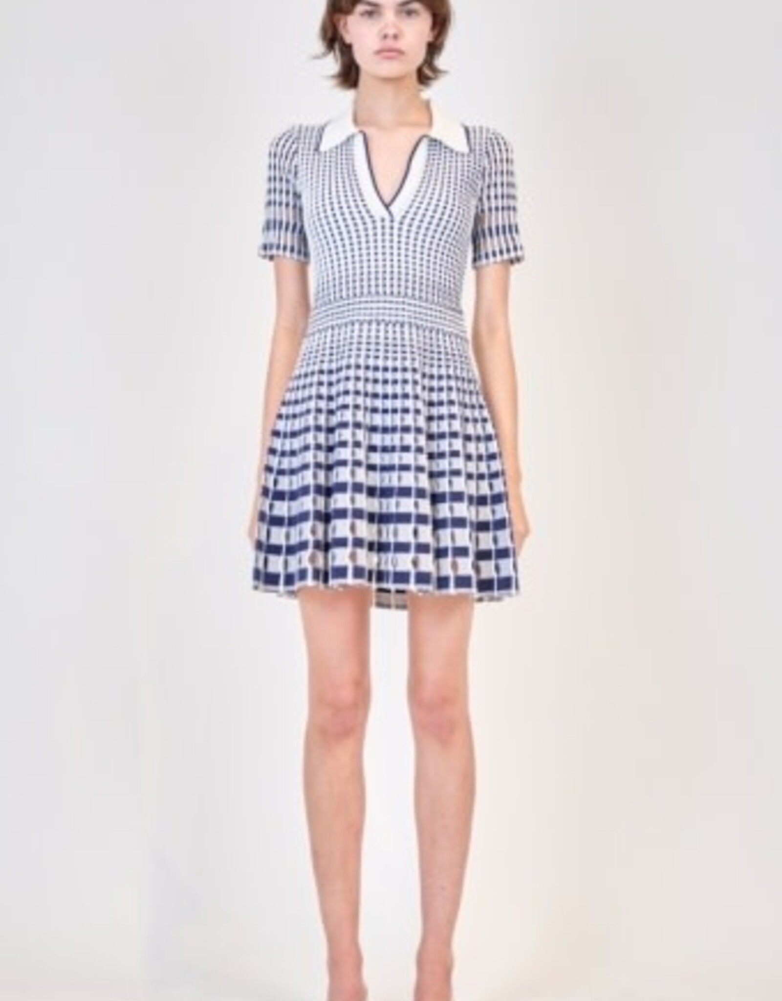 SIMKHAI TOVI POLO MINI DRESS