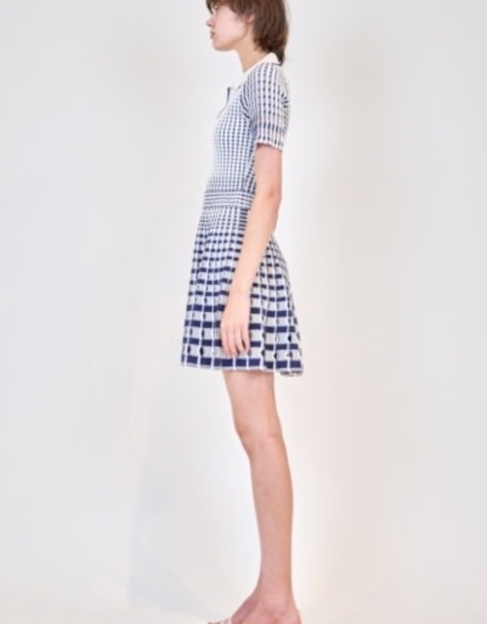 SIMKHAI TOVI POLO MINI DRESS