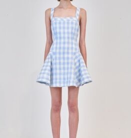 SIMKHAI HANNALIE S/L MINI DRESS