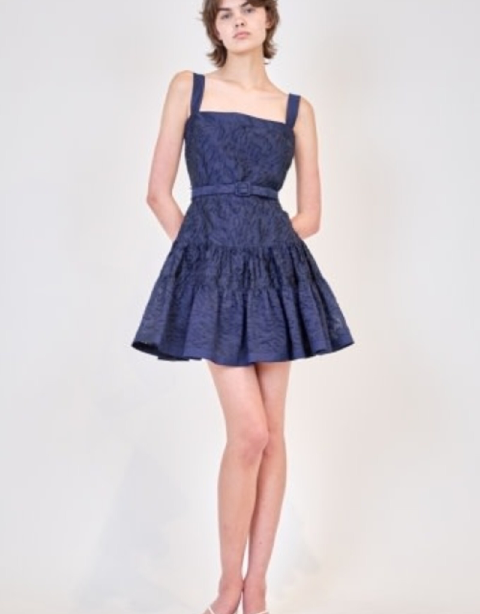 SIMKHAI LAILA S/L MINI DRESS