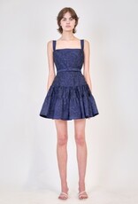 SIMKHAI LAILA S/L MINI DRESS