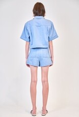 SIMKHAI LOURIE BELTED SHORTS