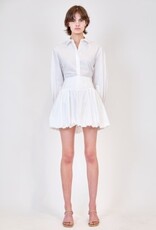 SIMKHAI PIPPA BUBBLE MINI SKIRT