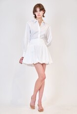 SIMKHAI PIPPA BUBBLE MINI SKIRT