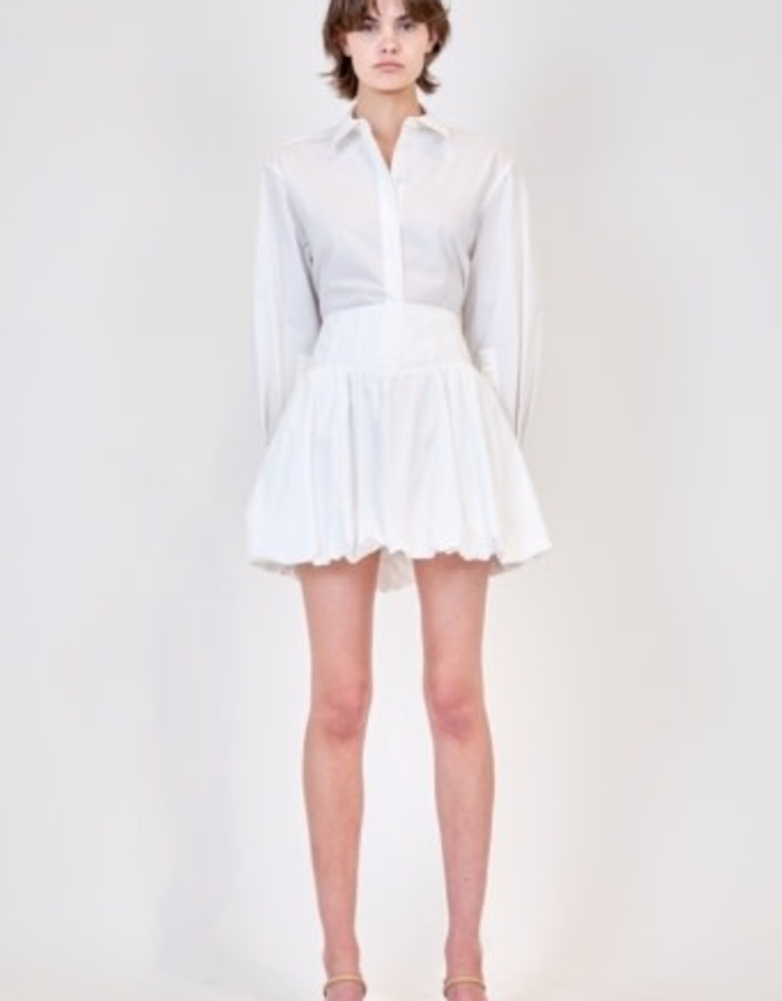 SIMKHAI PIPPA BUBBLE MINI SKIRT